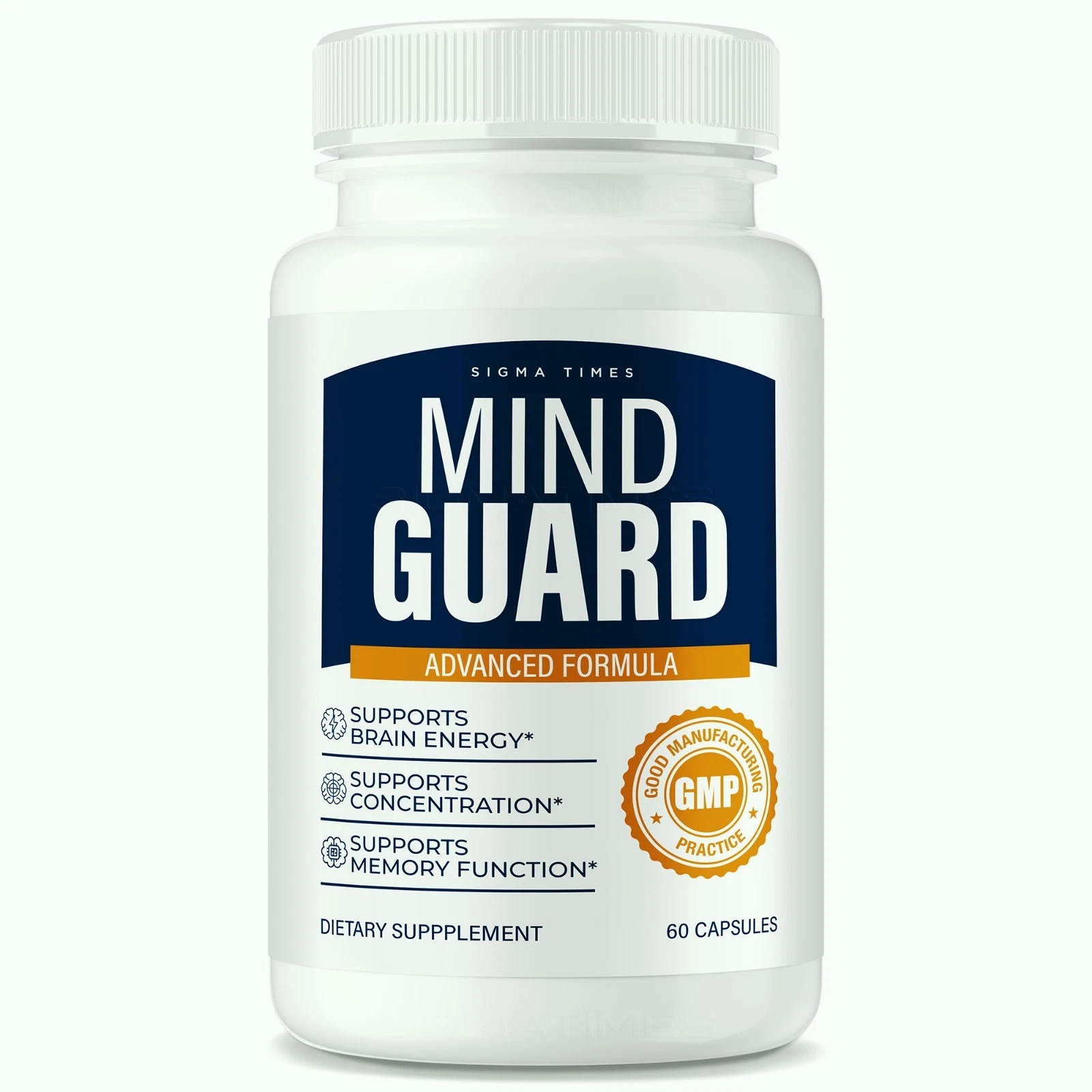 Mind Guard Supplement Bottle